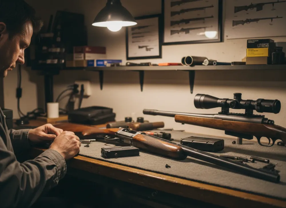 Fusil de chasse près de Saint-Gilles 